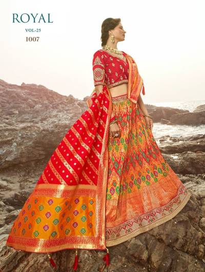 Royal Vol 25 Silk Designer Wedding Lehenga Choli Collection